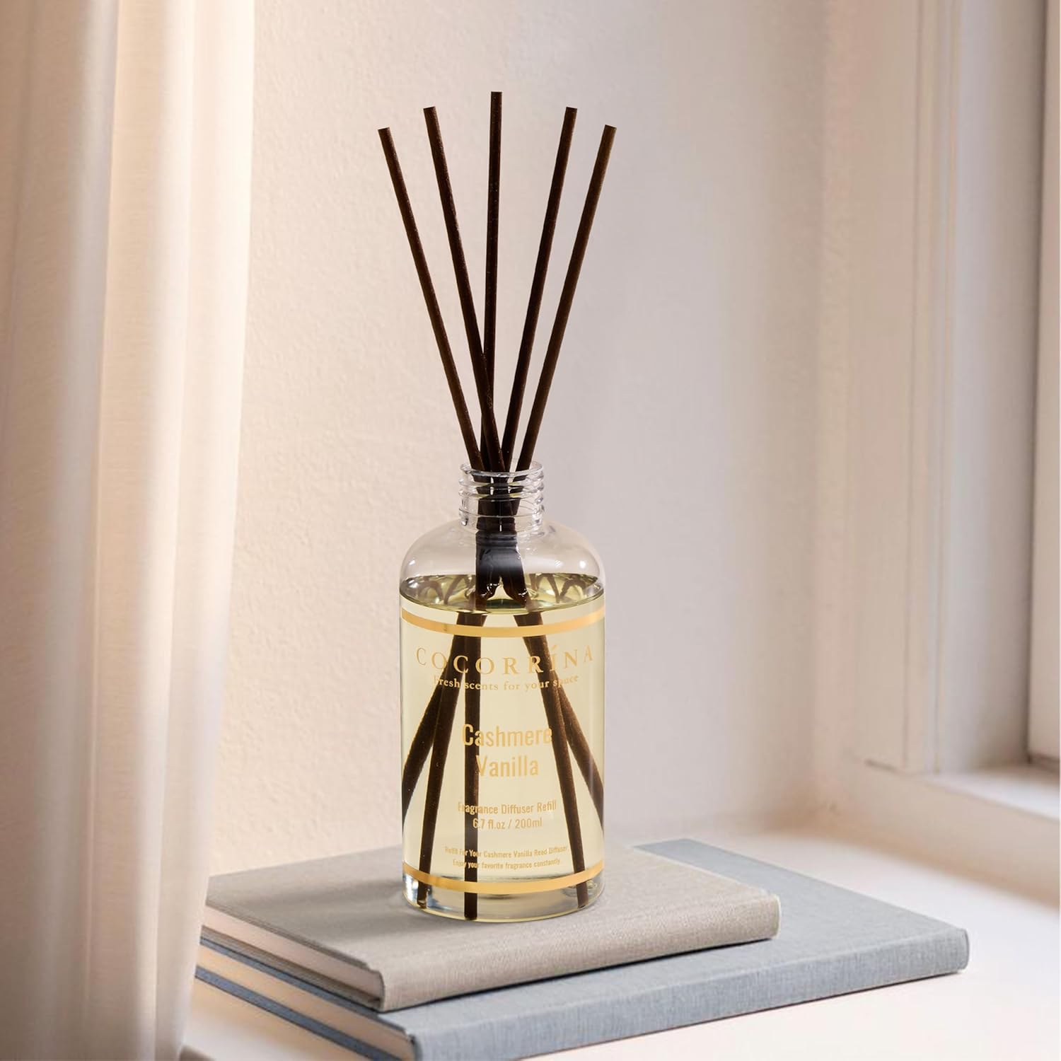 Thumbnail 4 de COCORRÍNA Cashmere Vanilla diffuser refill 6.7 fl oz