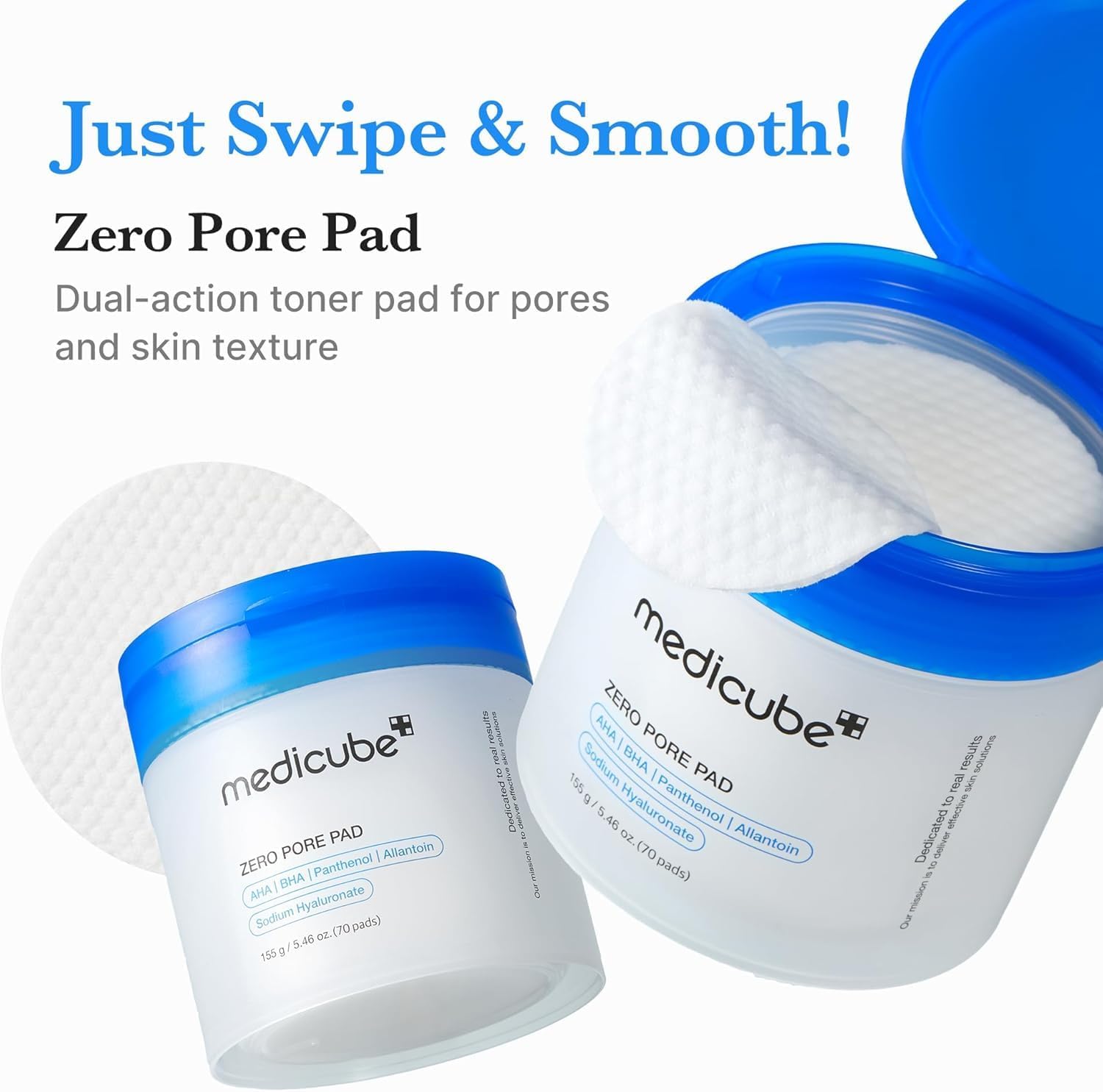 Thumbnail 2 de medicube Toner Pads Zero Pore Pad 2.0 for Exfoliation and Pore Care