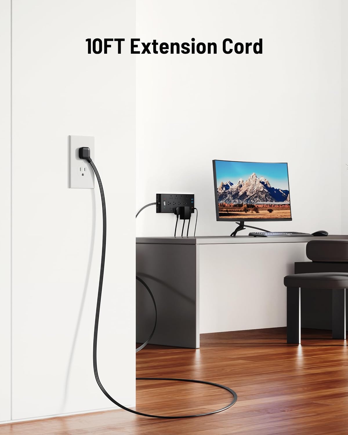Thumbnail 4 de LeZone Surge Protector Power Strip 4800J, 12-Outlet ๐