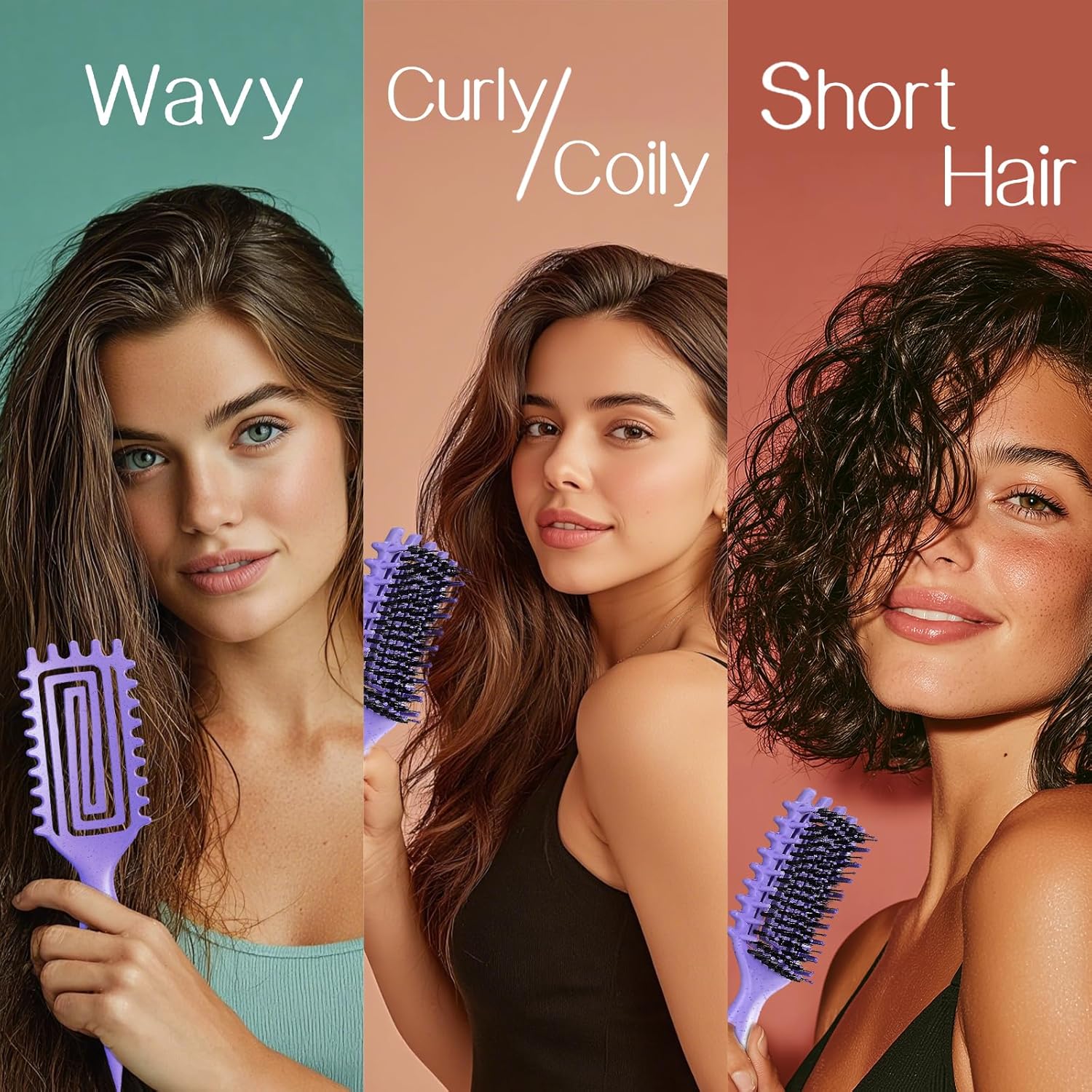 Thumbnail 4 de Curly Hair Brush Curl Defining Brush