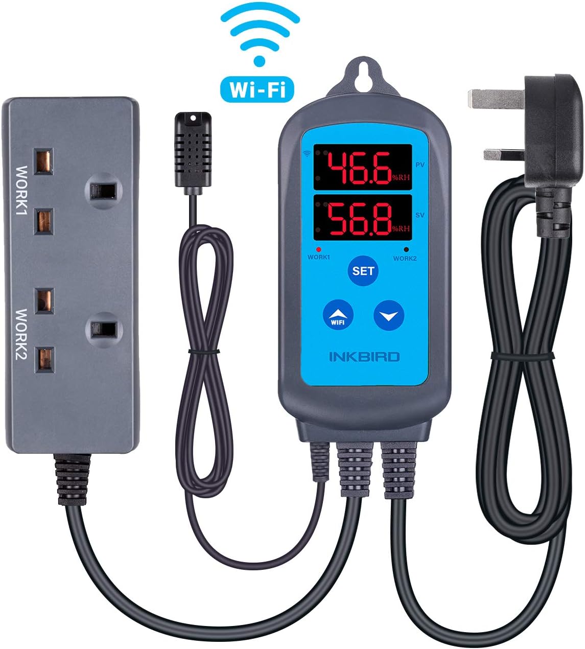 Thumbnail 4 de Inkbird ITC-308-WIFI thermostat with IHC-200-WIFI hygrostat 🌡