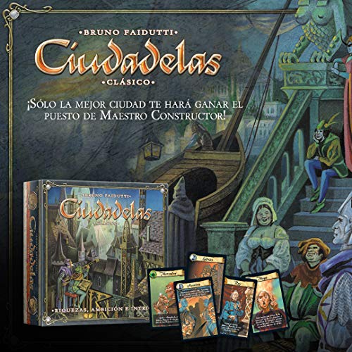 Detalle 1 de Asmodee Edge Studio Ciudadelas Clásico