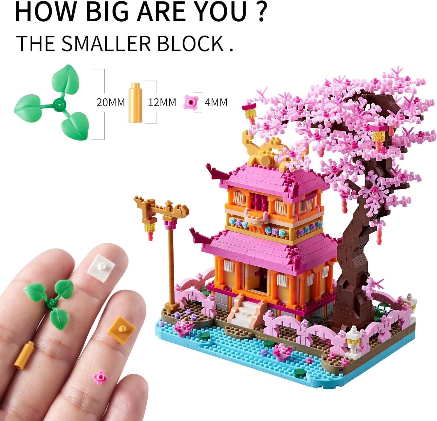 Thumbnail 2 de LUKHANG Cherry Blossom Tree House 1810pcs 🧩