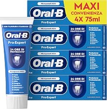 Detalle de Oral‑B Pro‑Expert Dentifricio confezione 4 x 75 ml 🪥