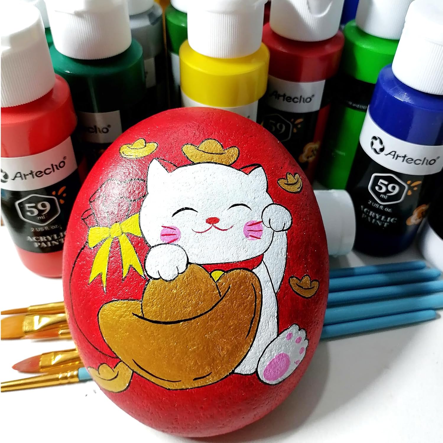 Thumbnail 4 de Artecho Acrylic Paints Set 18 colours 59 ml each 🎨