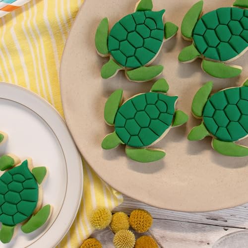 Detalle de Emporte-pièce tortue de mer Bakerlogy – 7,5 × 8,5 cm (1 pièce)