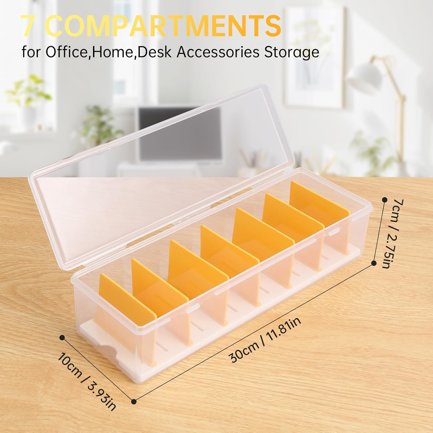 Thumbnail 5 de PAVSTINE Cable Management Box with Lid 7 Compartment
