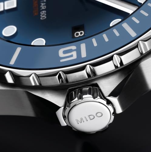 Thumbnail 8 de MIDO Ocean Star 600 Chronometer – Schweizer Automatikuhr für Herren, blaues Zifferblatt, Gehäuse 43,5 mm