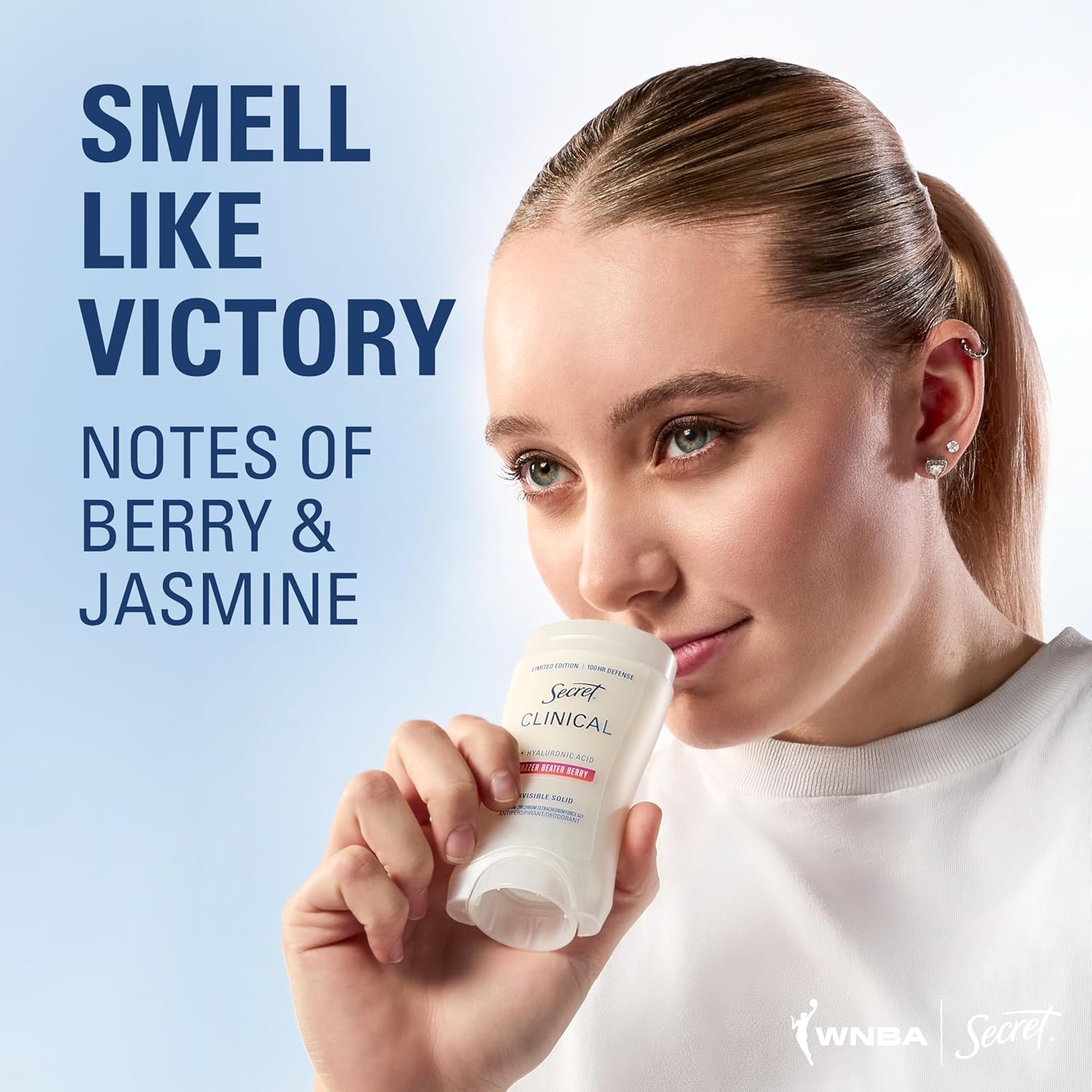 Thumbnail 5 de Secret Clinical Strength 100HR Defense Invisible Solid Antiperspirant Deodorant — Paige Bueckers Edition (2.6 oz)