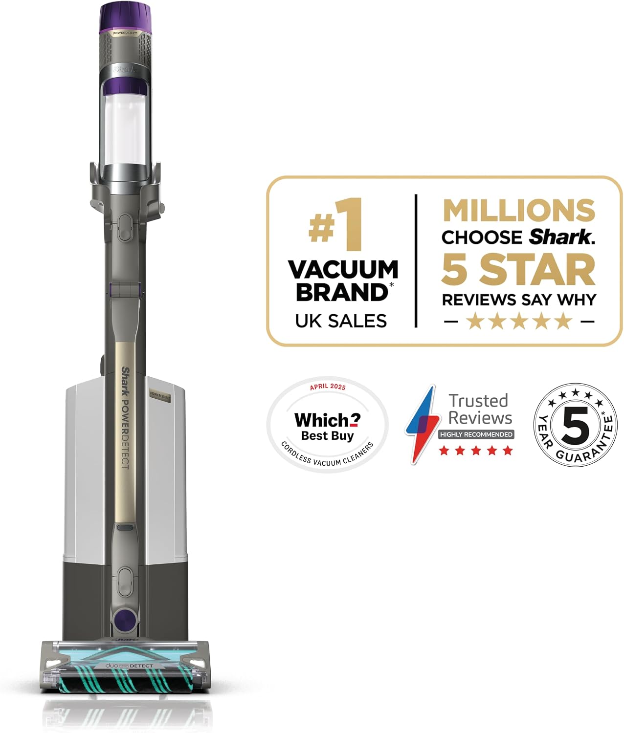 Detalle 2 de Shark IP3251UKT PowerDetect cordless vacuum 70 min