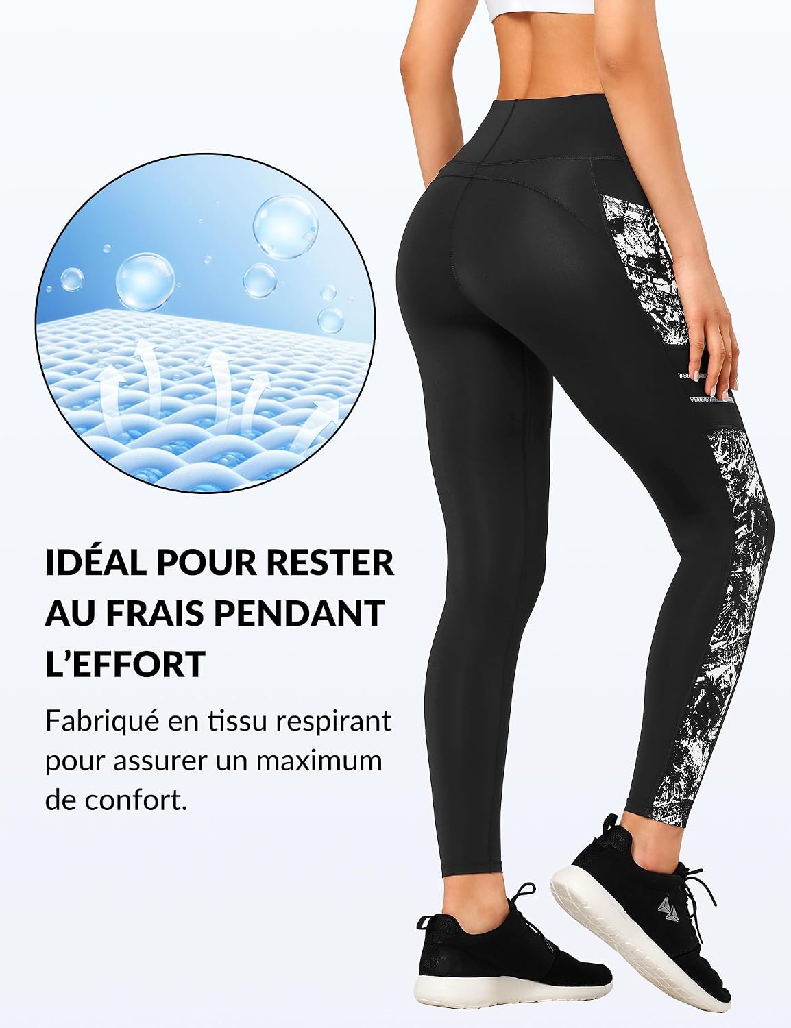 Thumbnail 4 de Yvette Leggings Opaque Taille Haute