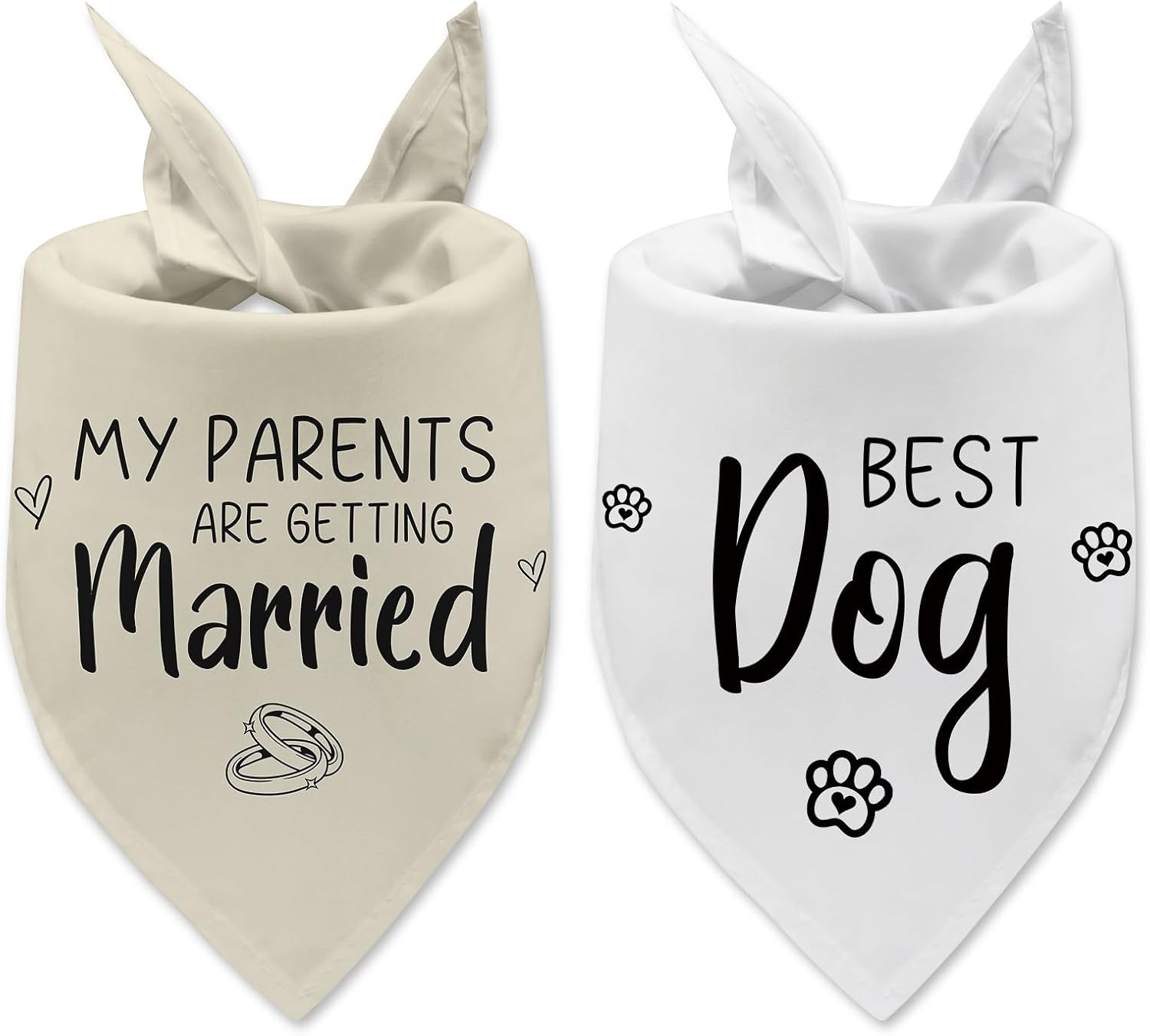 Thumbnail 5 de Dog Wedding Bandanas, 2-Pack