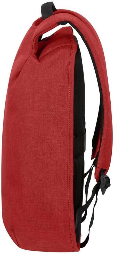 Detalle de Samsonite Securipak Zaino Porta PC 15,6'' Garnet Red: sicurezza, stile e funzionalità per il moderno professionista