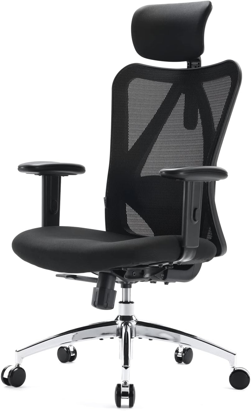 Detalle de SIHOO Bürostuhl Ergonomisch 150 kg
