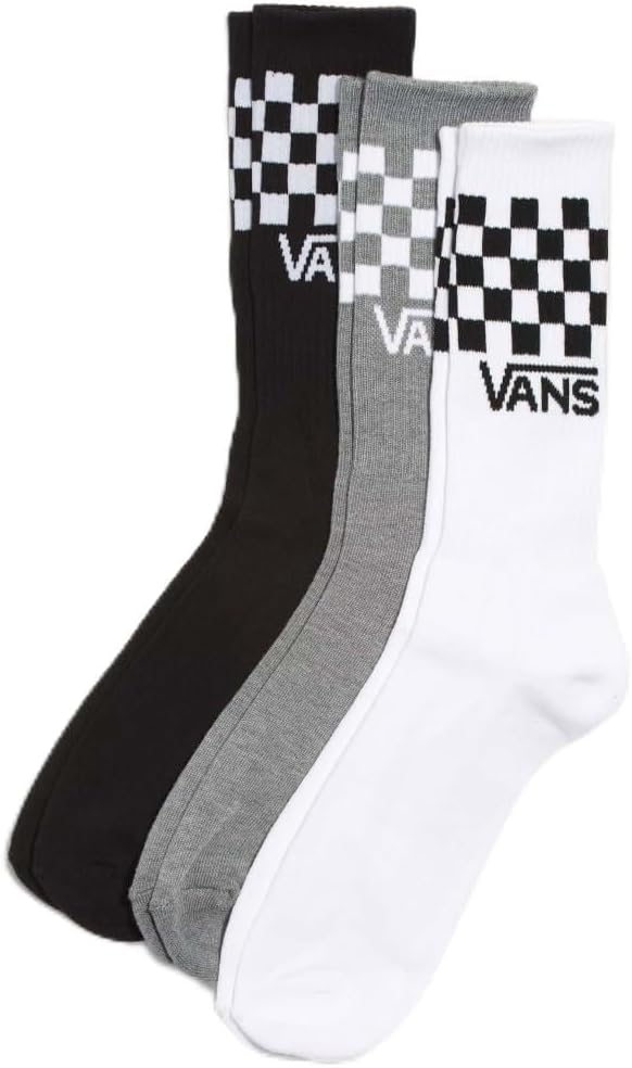 Detalle de Vans Classic Check Crew Calzini Confezione 3