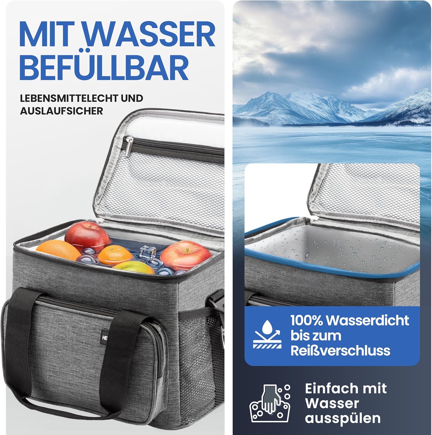 Detalle de HELDENWERK Kühltasche 10L mit Thermo