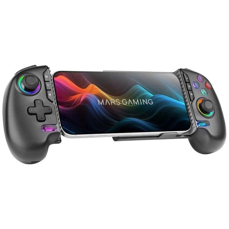 Detalle de Mars Gaming MGPXPRO: Gamepad Bluetooth 2 en 1 para móvil, PS4, Switch y PC, hasta 7