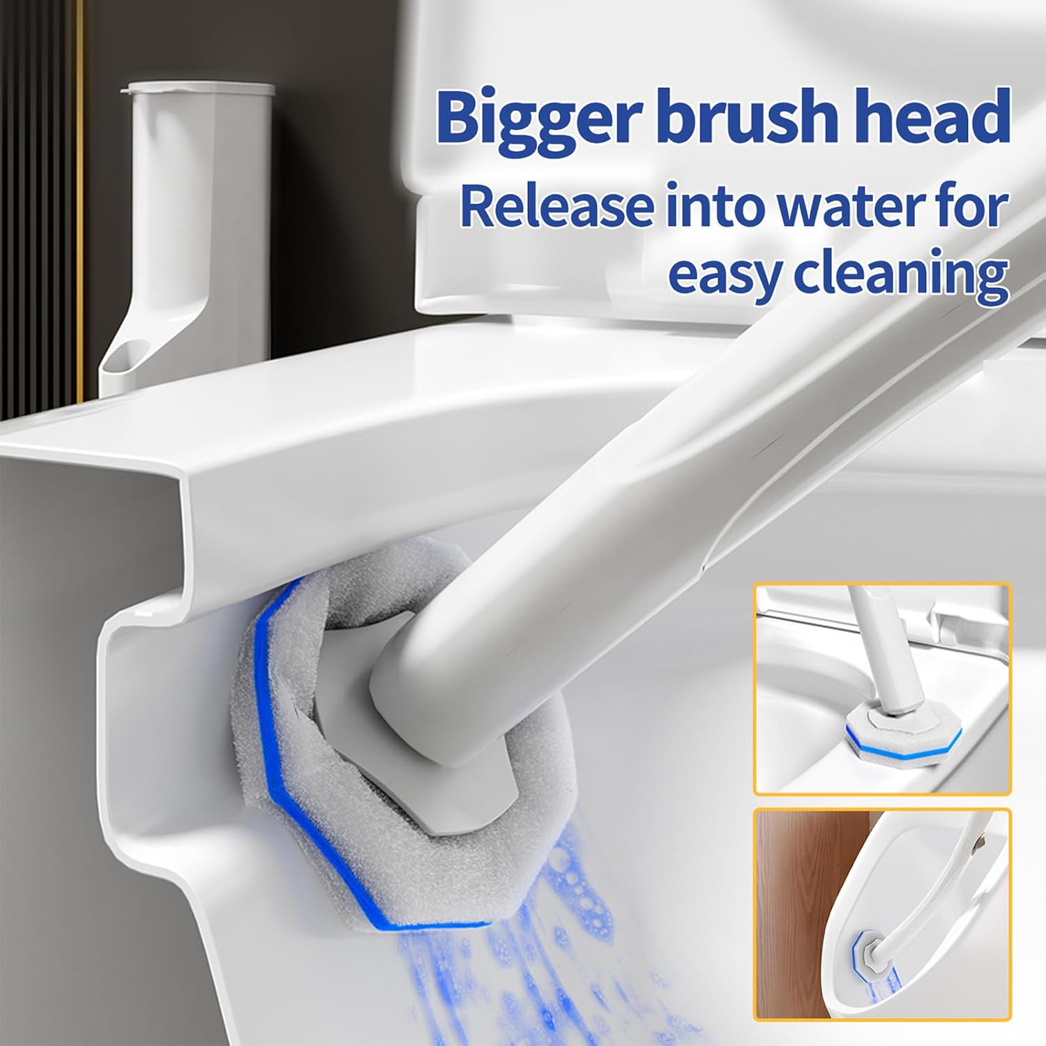 Thumbnail 6 de Hohoky Disposable Toilet Brush Cleaning System Starter Kit