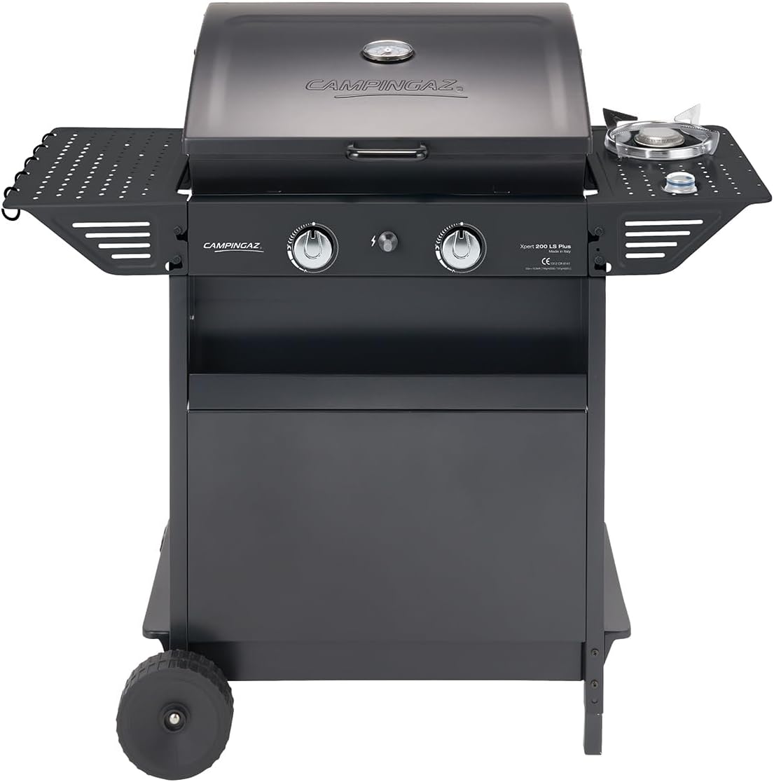 Detalle de Campingaz Xpert - Barbecue a gas con due bruciatori e carrello in acciaio, 100 l