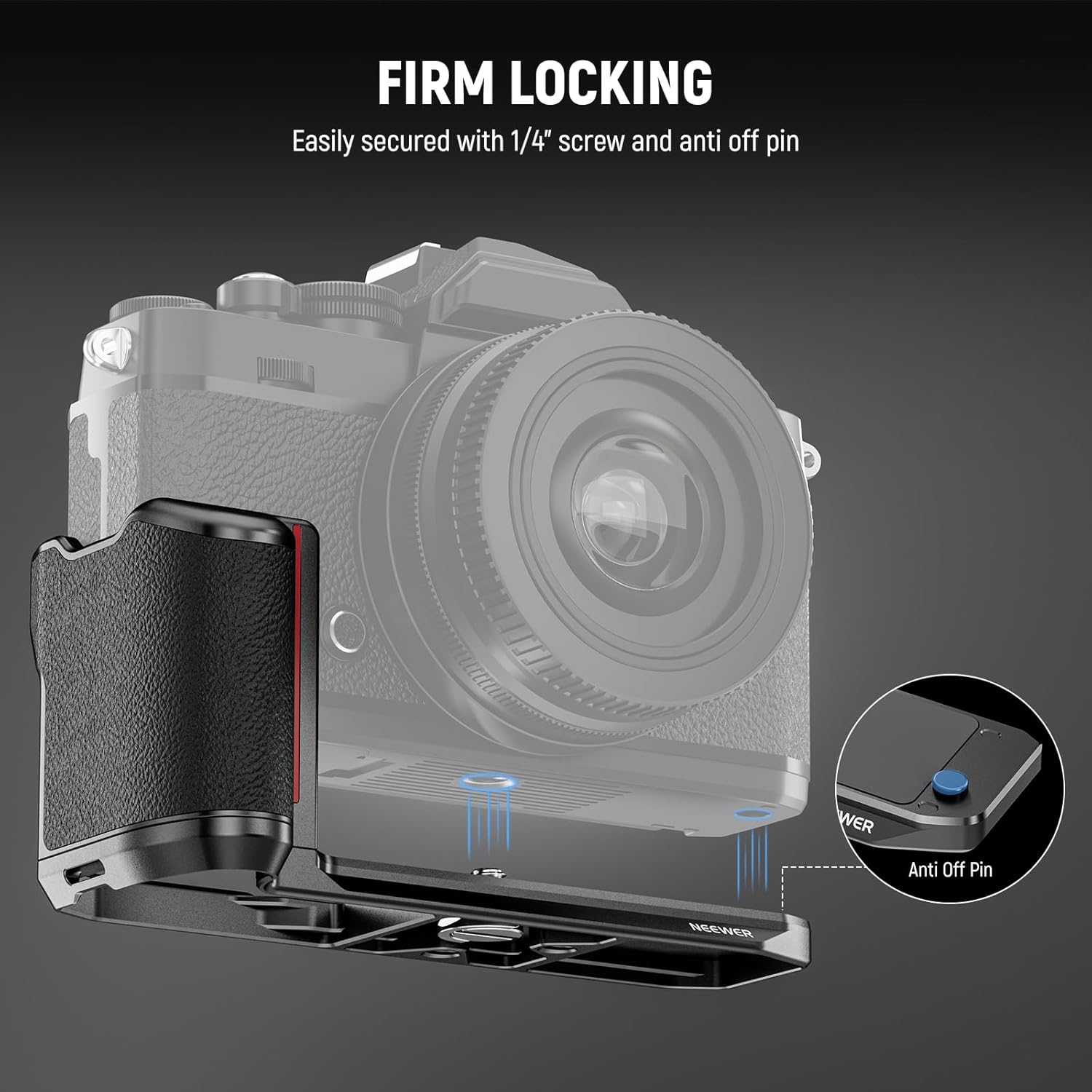 Thumbnail 1 de NEEWER Zfc L Bracket Handgrip for Nikon Z fc