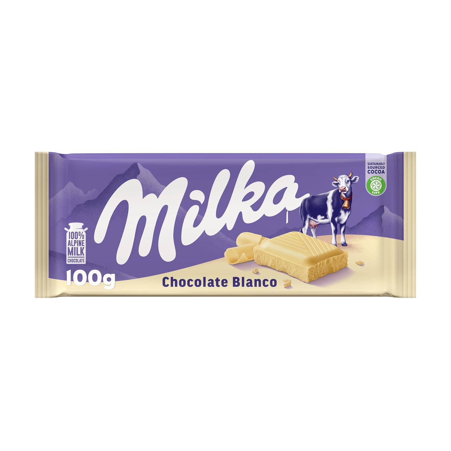 Detalle 2 de Milka Weiße Schokolade 24×90 g 🍫