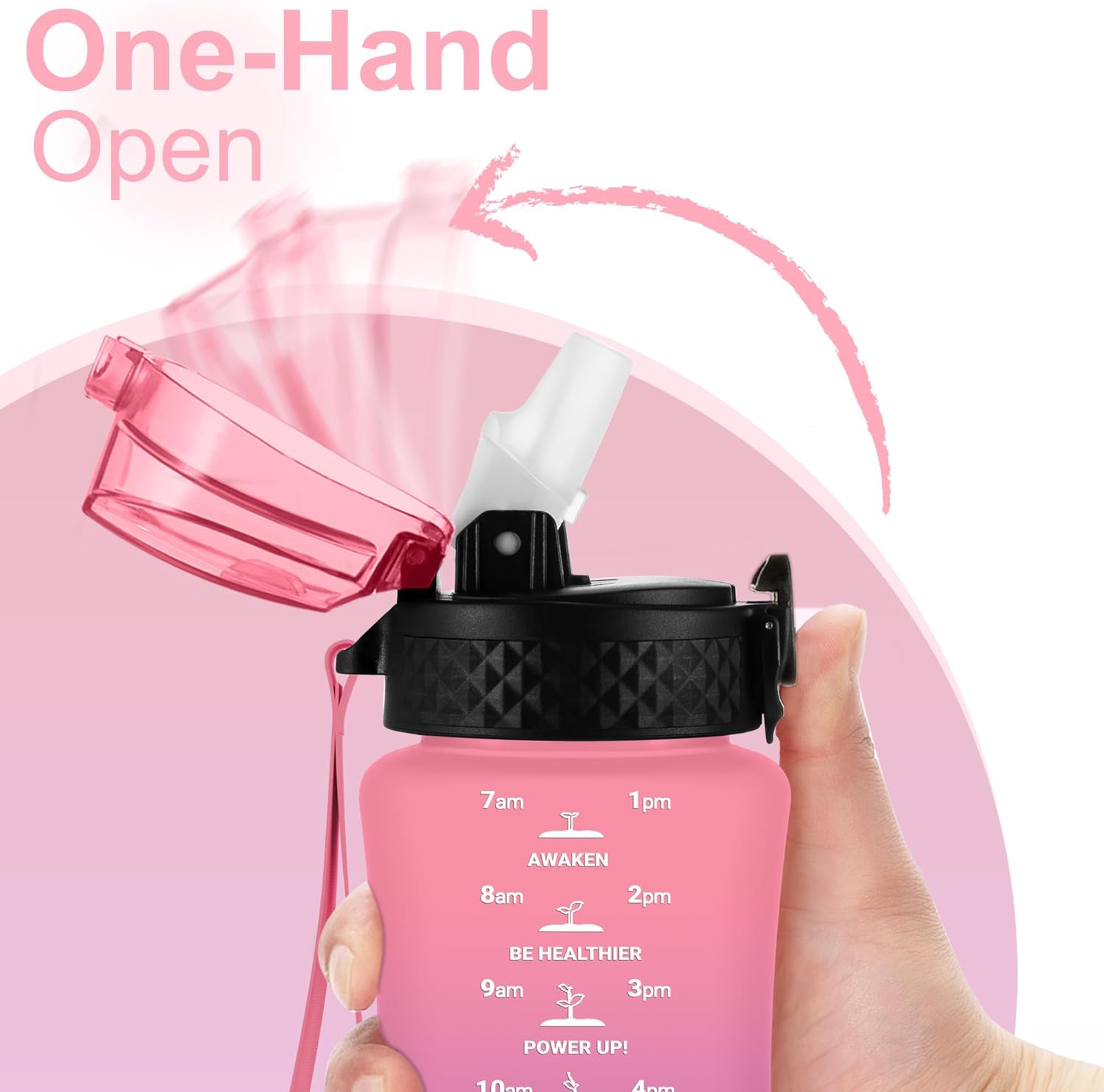 Thumbnail 3 de GOPPUS 350ml Kids Water Bottle with Straw