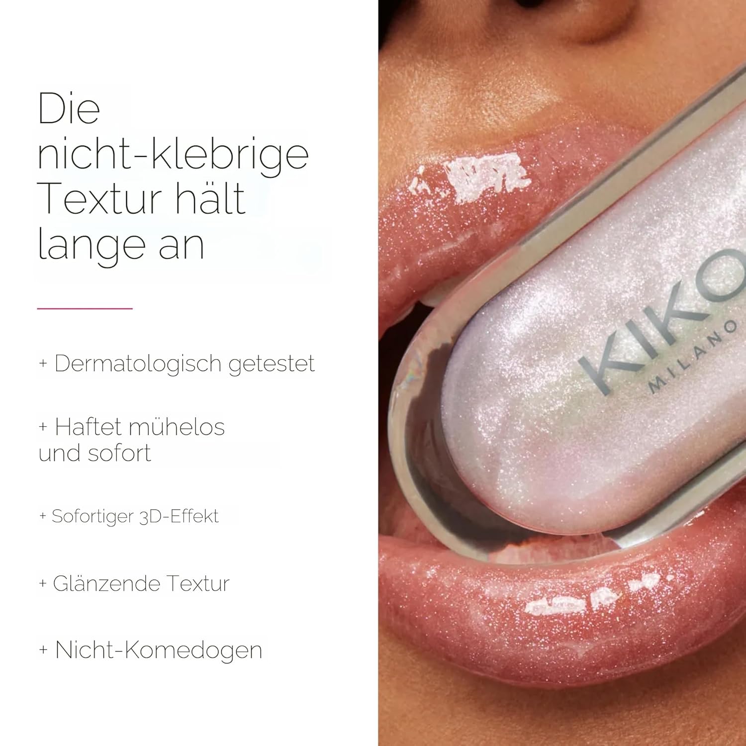 Thumbnail 2 de KIKO Milano 3D Hydra Lipgloss 42 (Limited Edition) – feuchtigkeitsspendender 3D-Effekt-Lipgloss