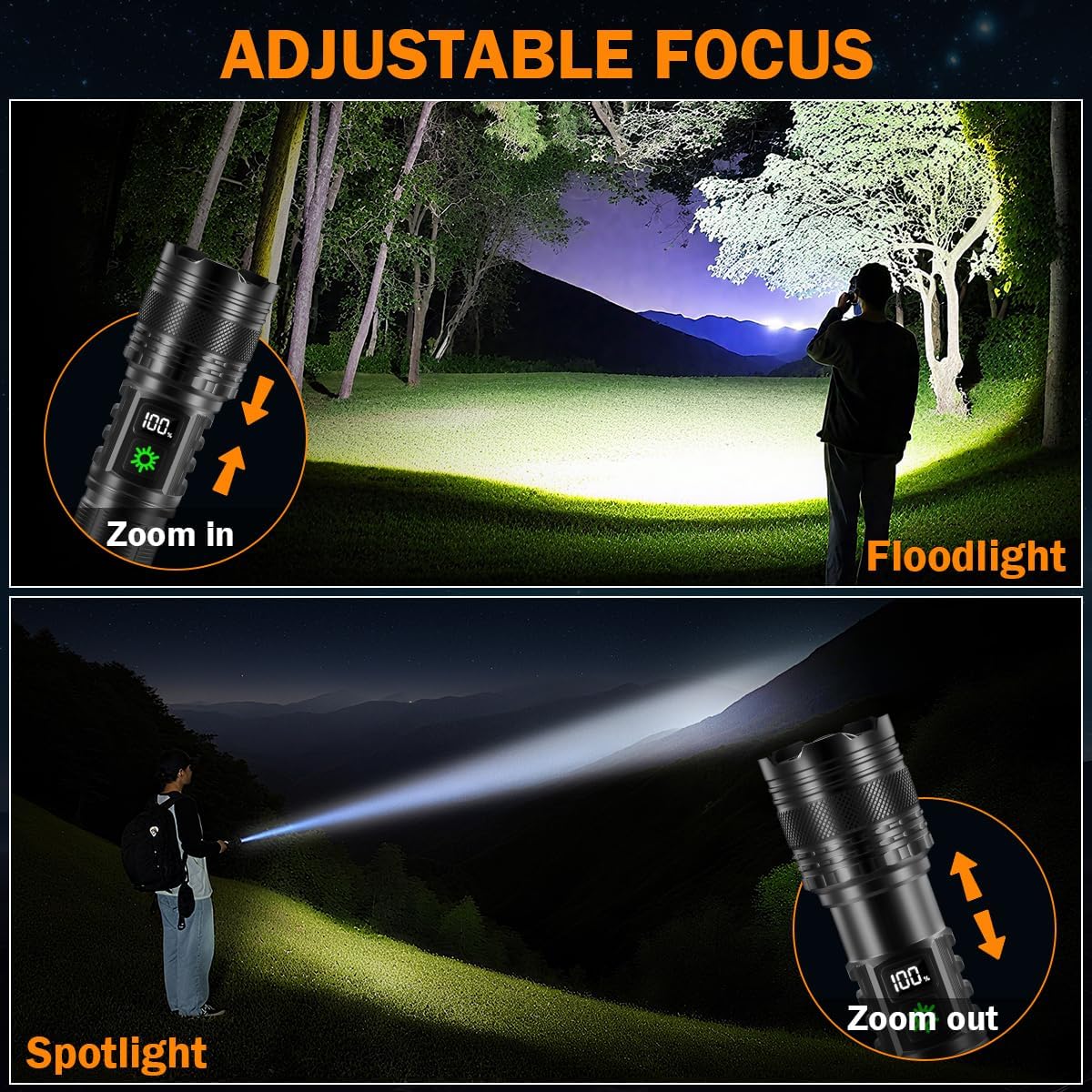 Thumbnail 3 de 9900FL Rechargeable Flashlight 3-pack 🔦