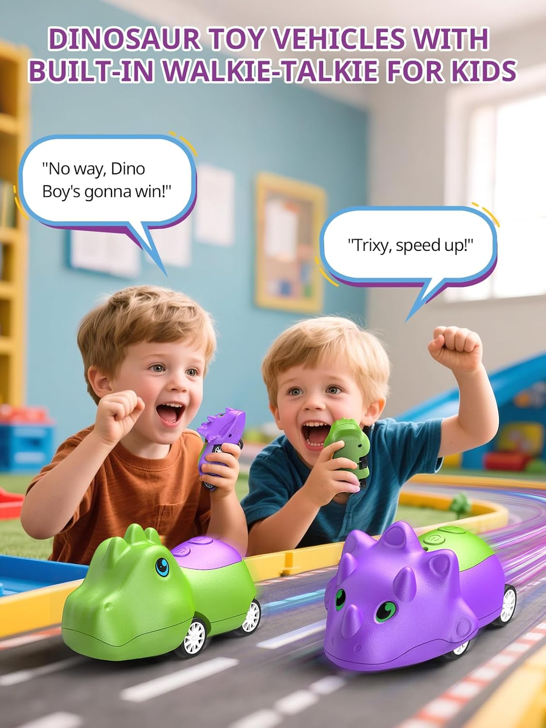 Detalle de Inspireyes walkie talkie dinosauro 2