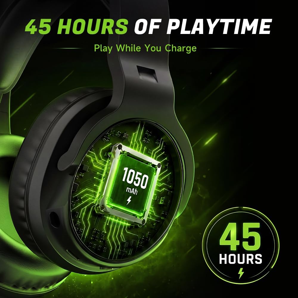 Thumbnail 6 de Acer Wireless Gaming Headset with Tri-Mode Connectivity for PS5, PC, and More