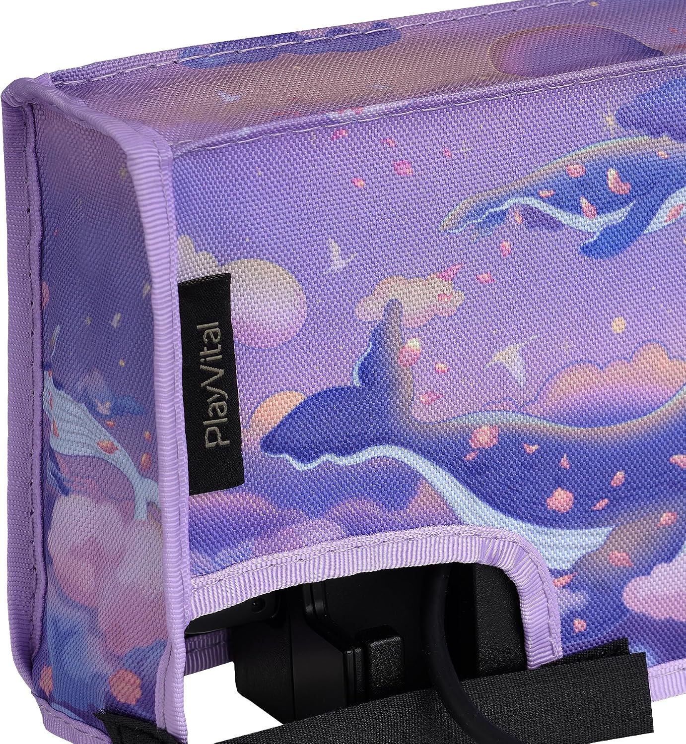 Thumbnail 6 de PlayVital Nylon Dust Cover for Nintendo Switch – Whale in Dream