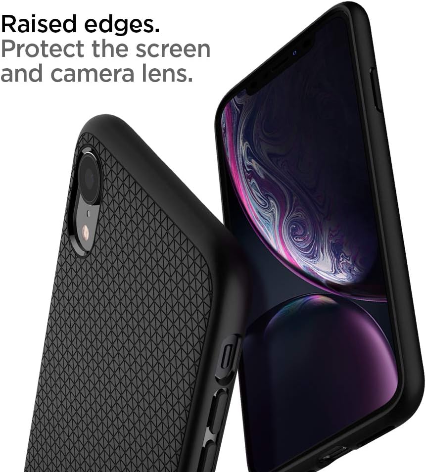 Thumbnail 5 de Spigen Liquid Air iPhone XR coque noir mat