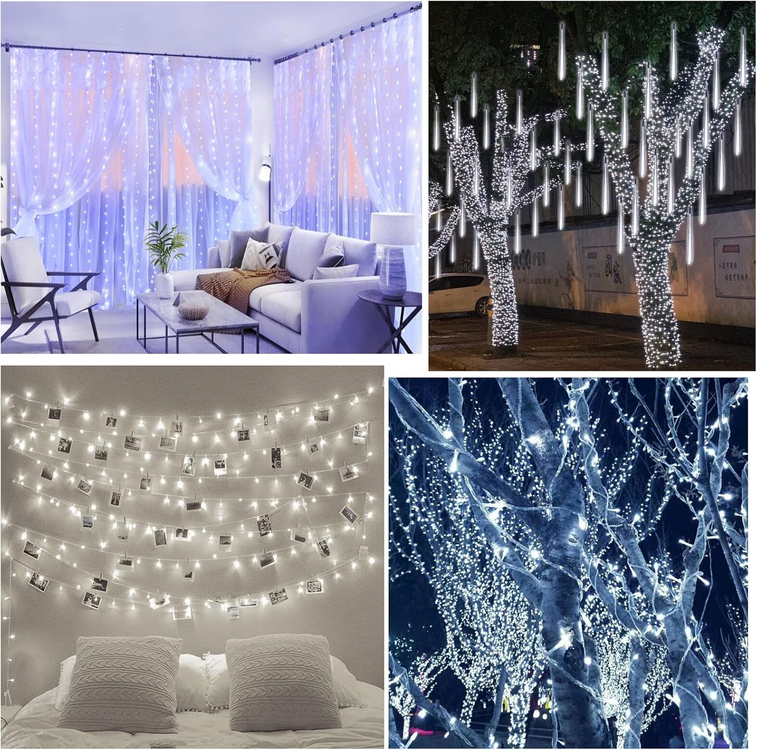 Thumbnail 5 de Melofo Fairy String Lights 20M 200 LEDs with USB Power, Remote Control and IP65 Waterproof Copper Wire