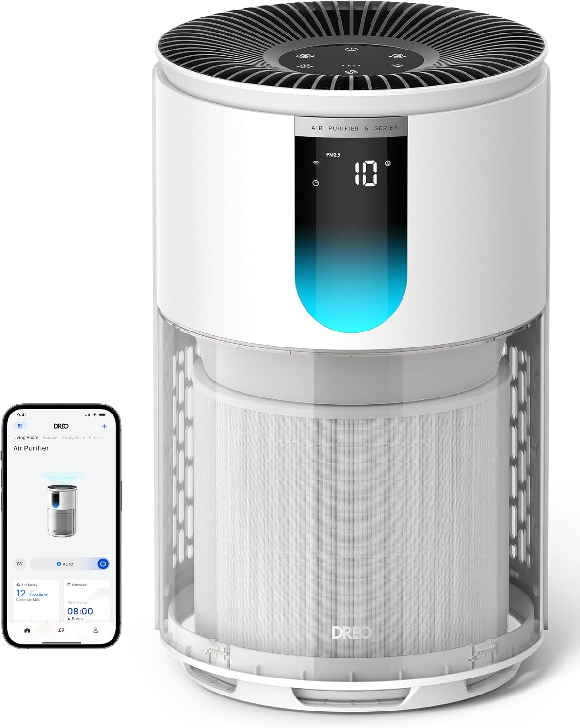 Detalle de DREO air purifier 539S