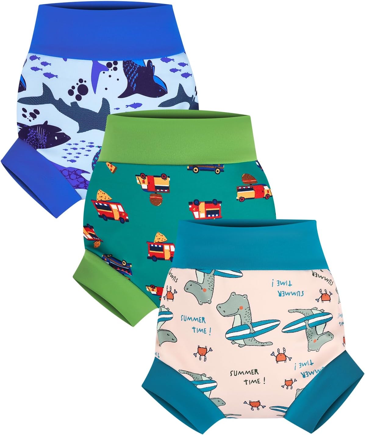 Detalle de FLYISH DIRECT Schwimmwindel Baby 3er Pack