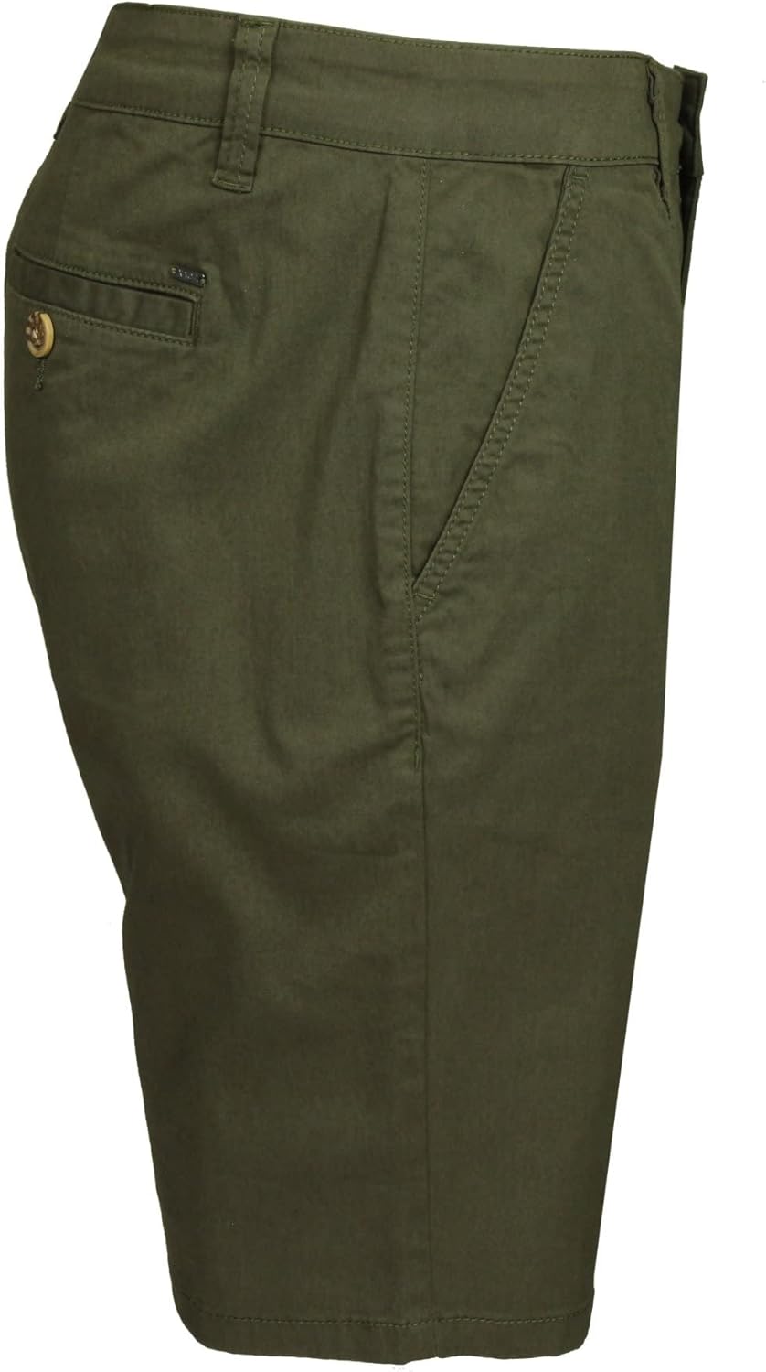 Thumbnail 1 de Xact Men's Chino Shorts Stretch Cotton Smart Tailored Regular Fit with Zip Fly