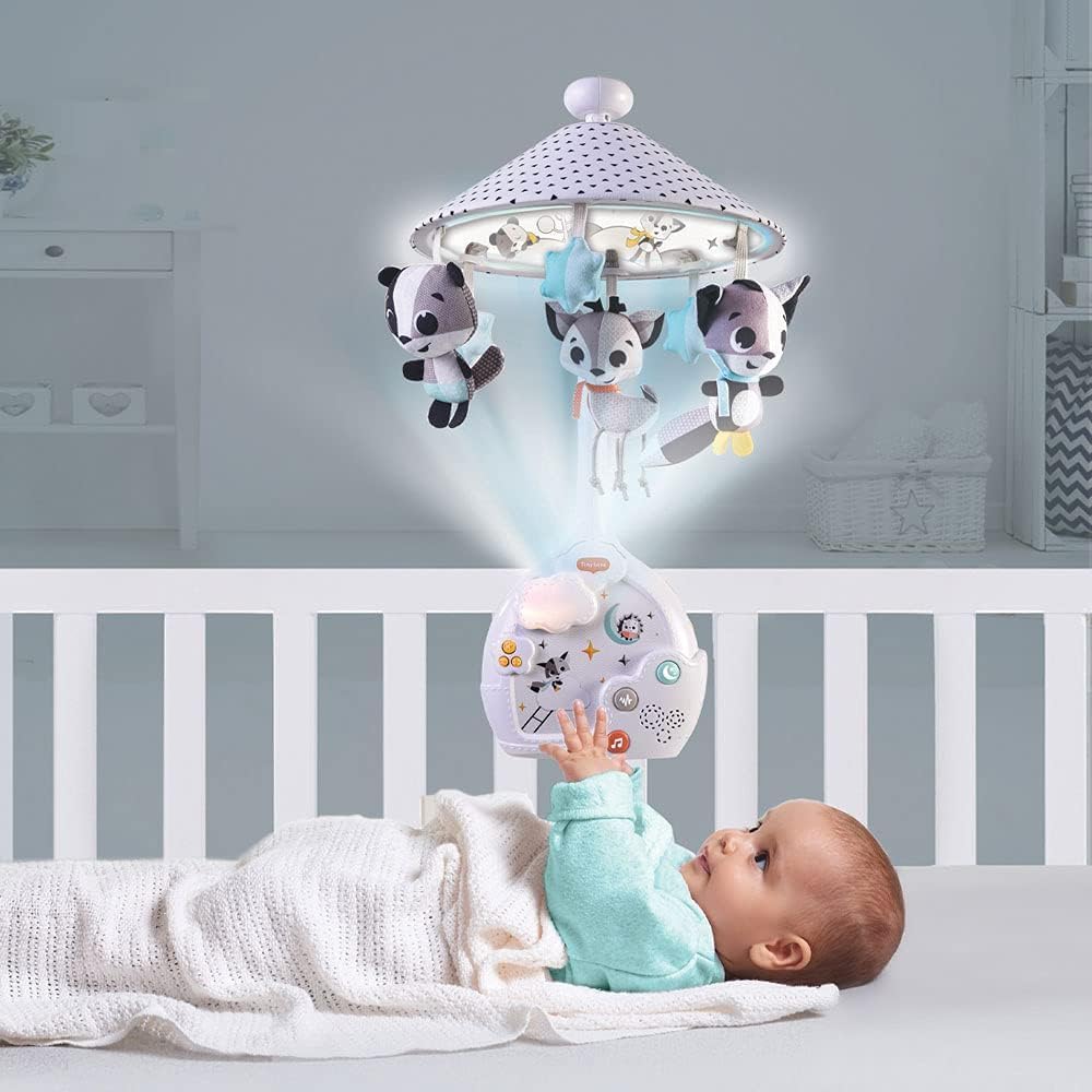 Thumbnail 3 de Tiny Love Mobile Projecteur 3 en 1 Magical Night – Mobile bébé noir et blanc, veilleuse et boîte à musique