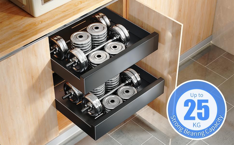 Detalle 2 de SAYZH Cajón Telescópico Extensible para Cocina 🥘