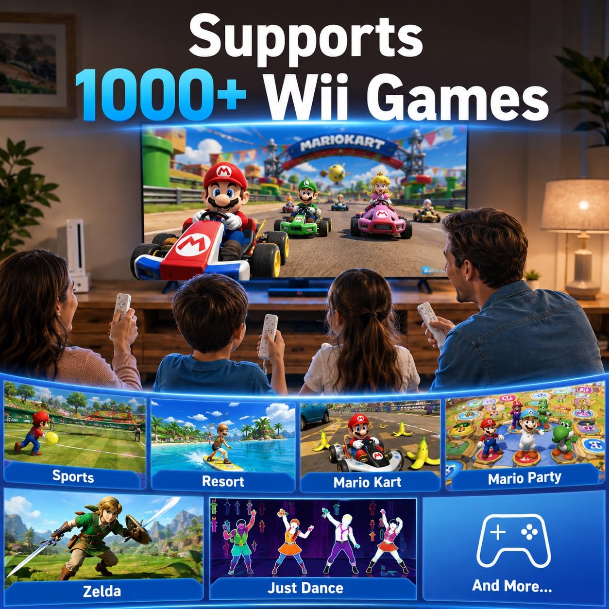 Detalle 2 de Motion Plus Wii Controllers 2-Pack