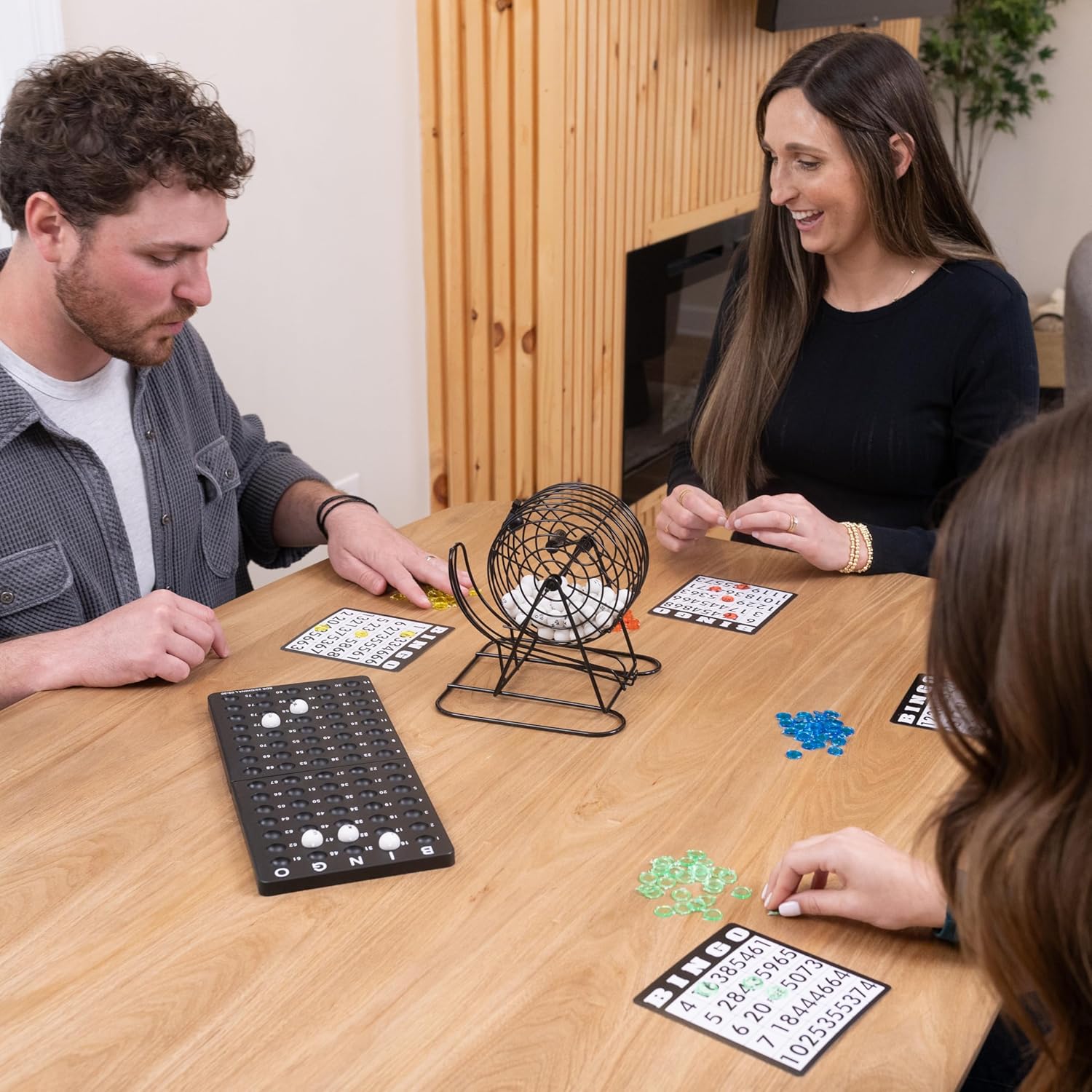 Thumbnail 4 de Elbow Room Games Rolling Cage Bingo Set 🎲