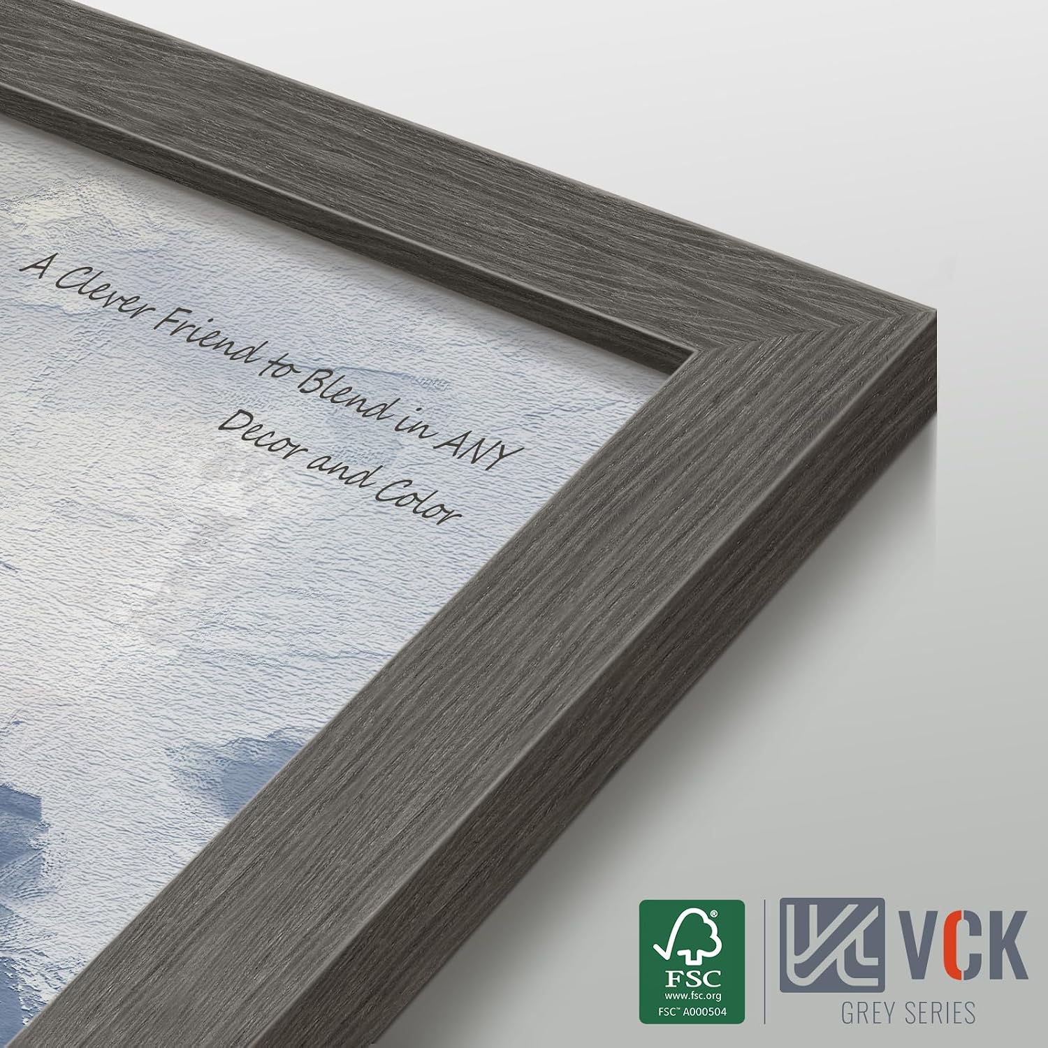 Thumbnail 4 de VCK 11x17 Picture Frame 5-Pack gray solid wood frames 🖼
