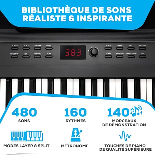 Thumbnail 3 de Alesis Recital Play Clavier Piano 88 Touches – Kit complet avec accessoires