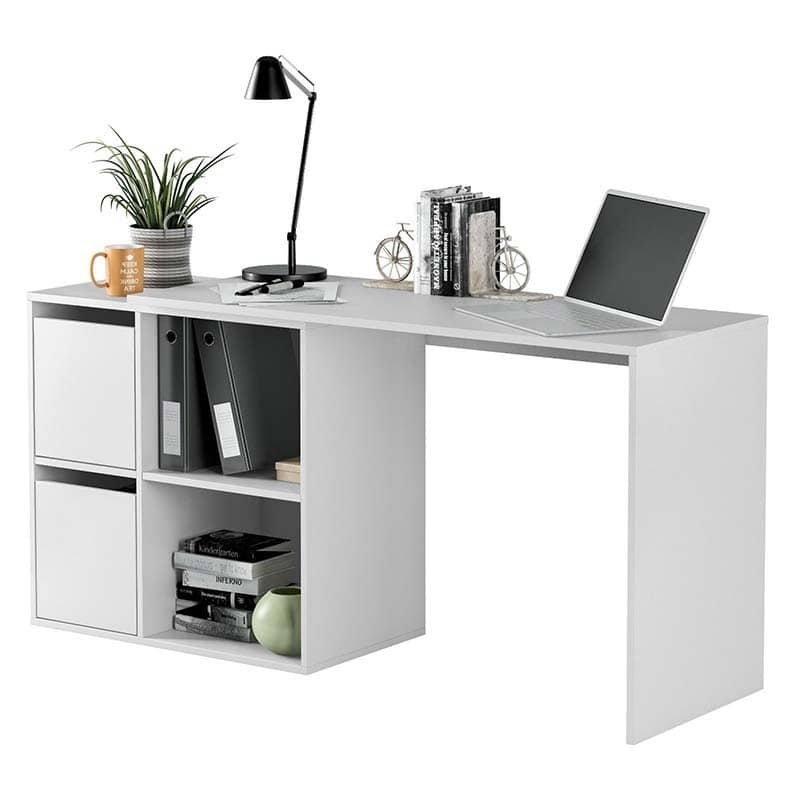 Thumbnail 3 de Habitdesign Adapta mesa de escritorio blanca