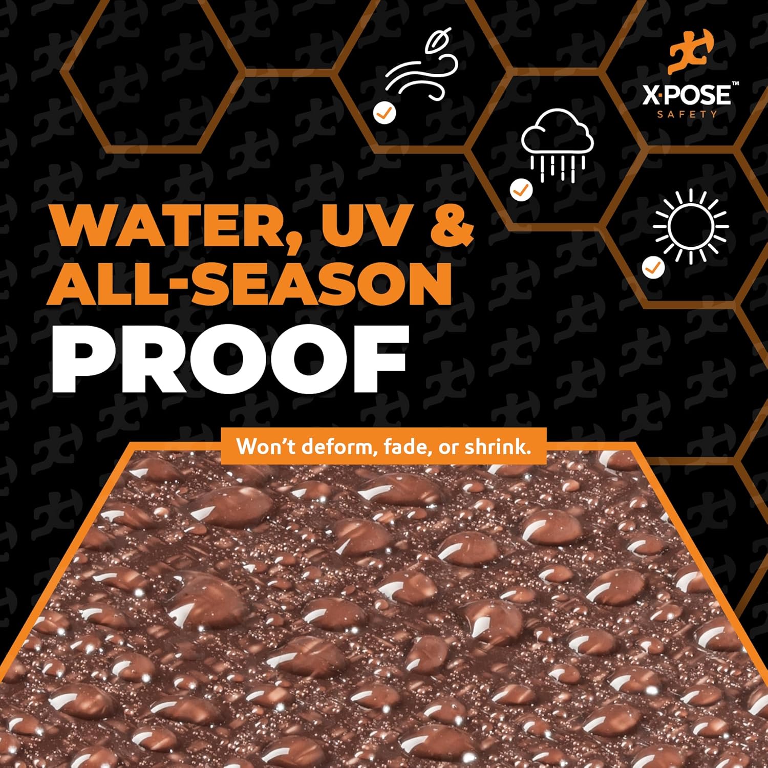 Thumbnail 4 de Xpose Safety 6' x 8' Ultra Heavy Duty Tarp (20 Mil) – All-Weather Waterproof Cover