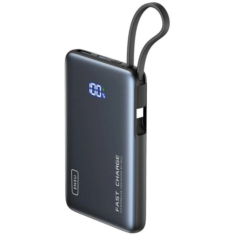 Thumbnail 1 de Batería externa INIU Pocket Powerbank 10.000 mAh 20W ultracompacto negra