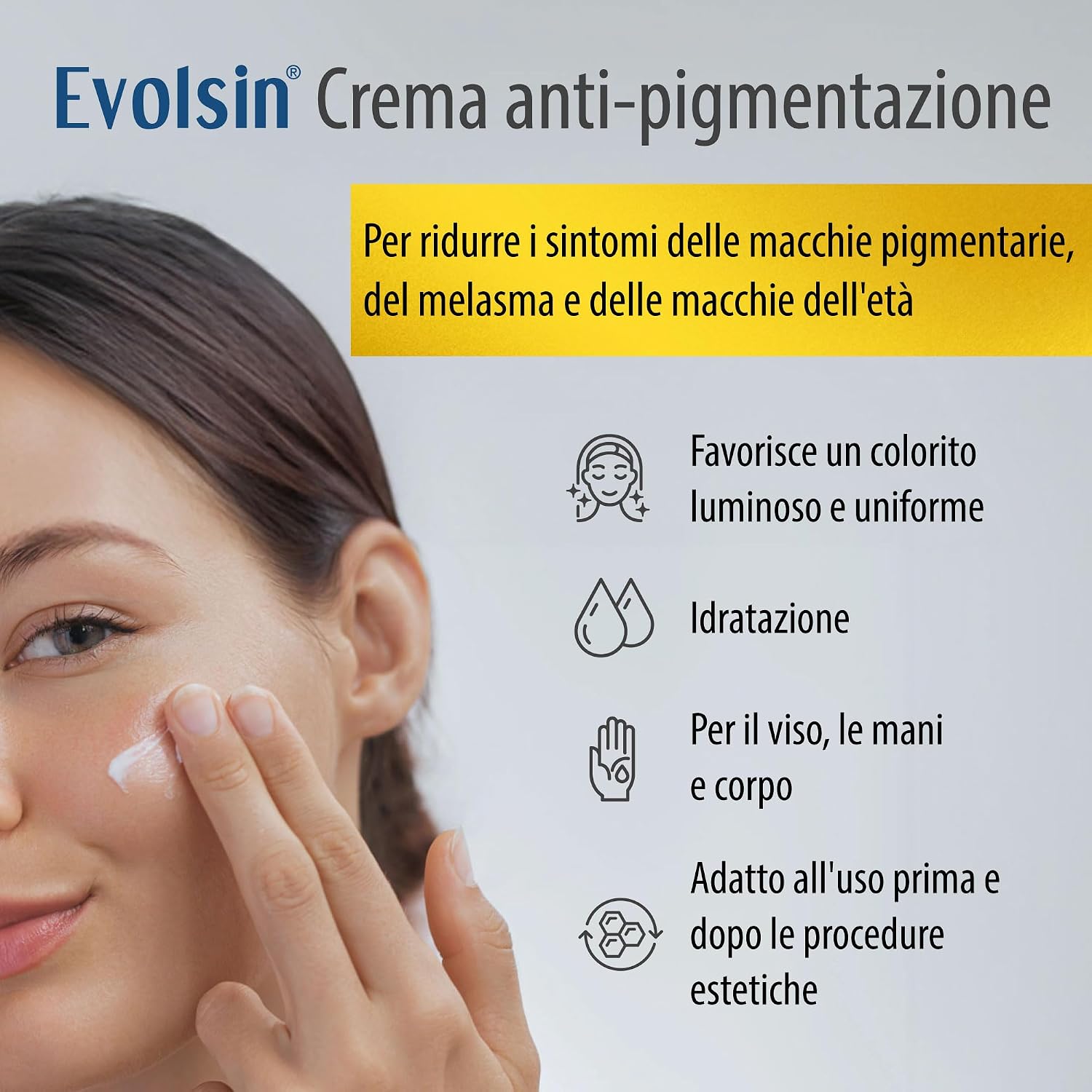 Detalle 2 de Evolsin Crema anti pigmentazione