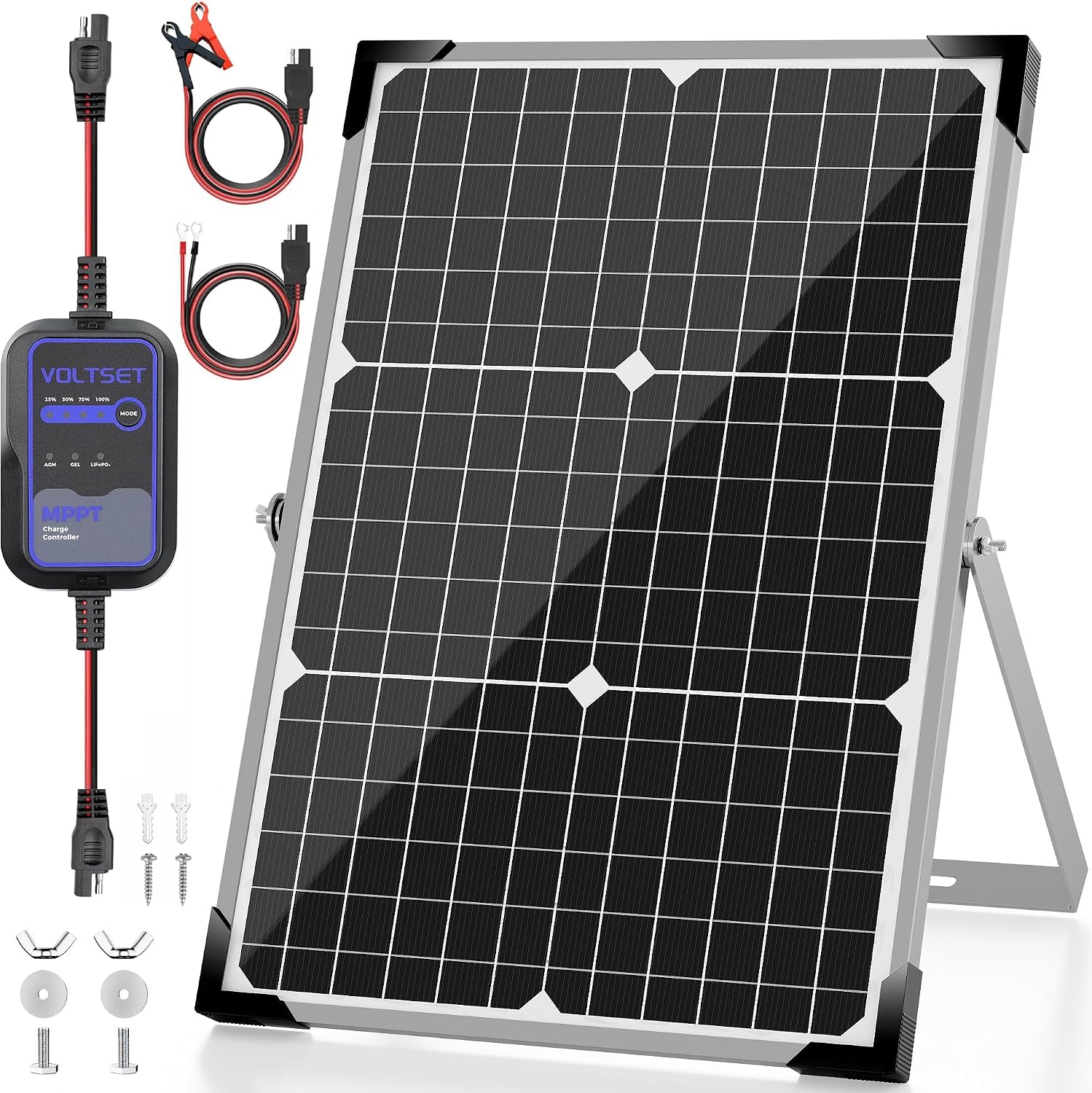 Detalle de Voltset 30W 12V Solar Panel Kit