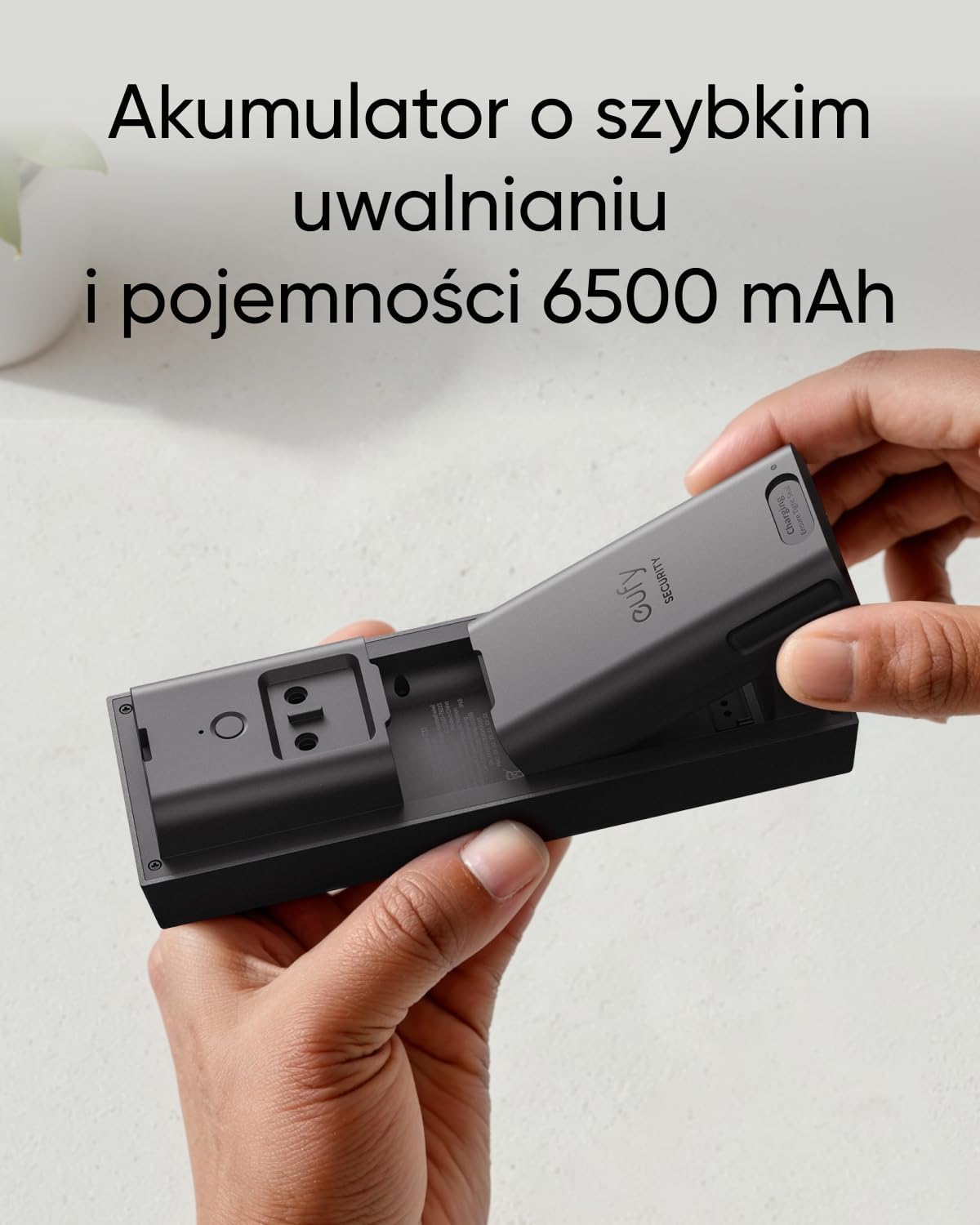 Detalle 2 de eufy C31 T8223 wideodomofon 2K FHD, zasilanie bateryjne lub przewodowe