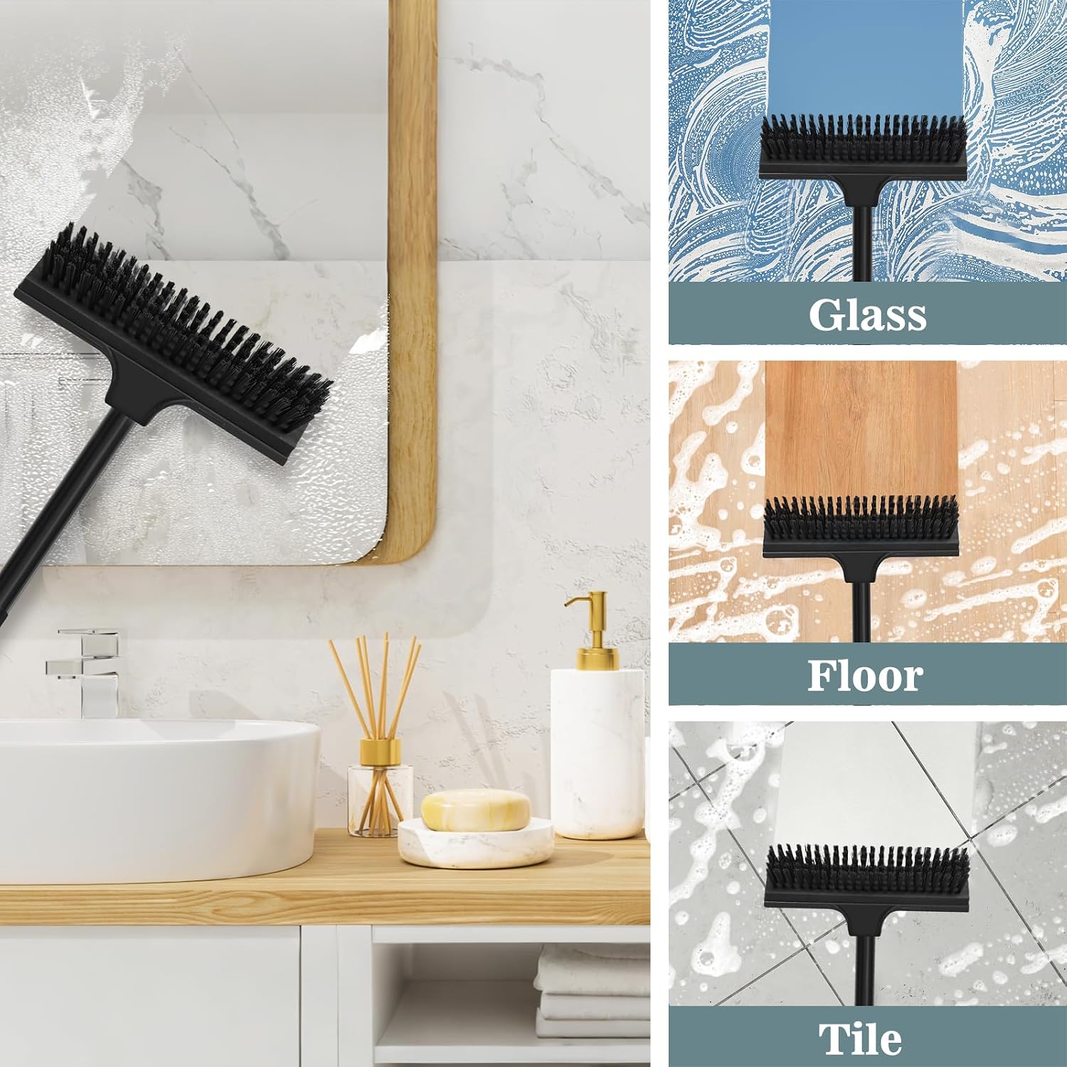 Thumbnail 5 de Newthinking Floor Scrubbing Brush with Long Handle