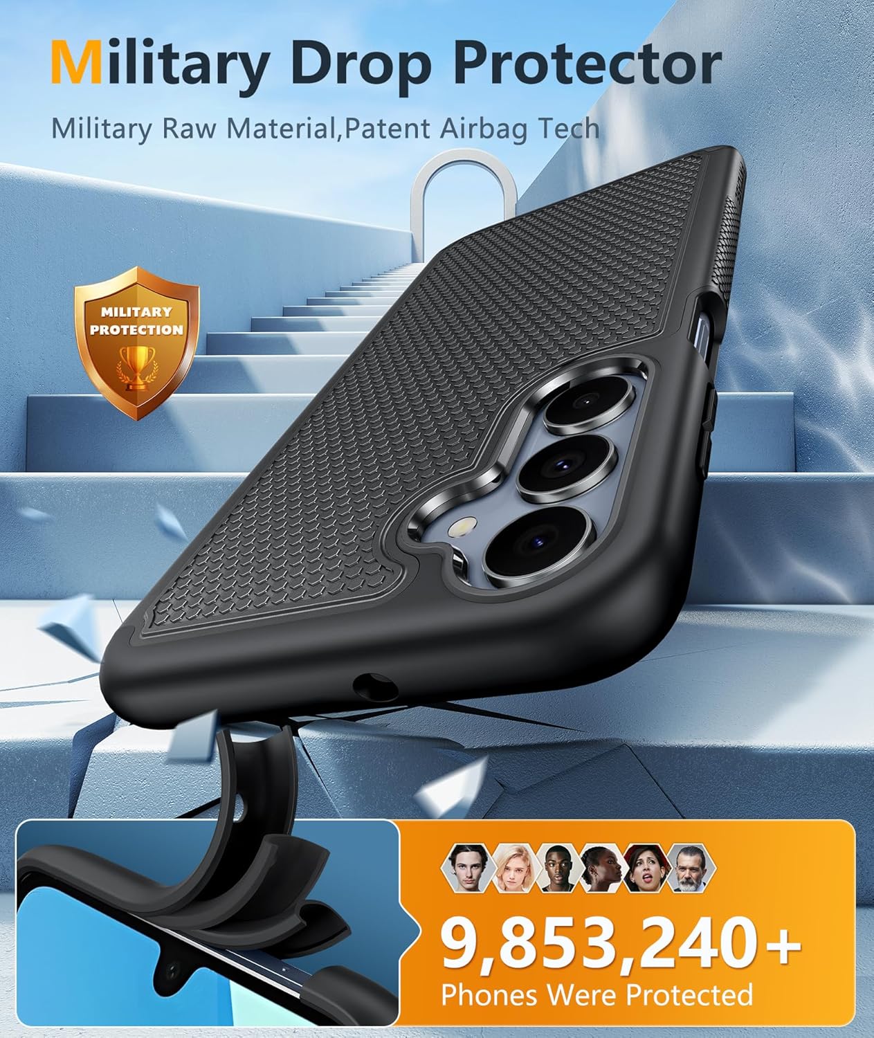 Thumbnail 4 de FNTCASE Samsung A17/A16 rugged phone case
